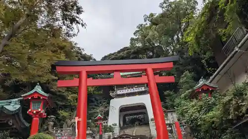 江島神社の鳥居