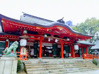 生田神社の本殿・本堂