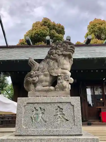 所澤神明社の狛犬