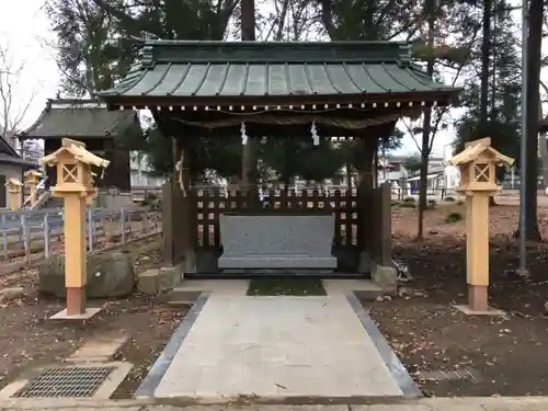 墨坂神社の手水舎