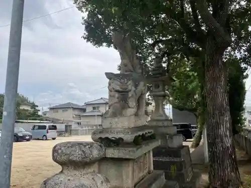 三津厳島神社の狛犬