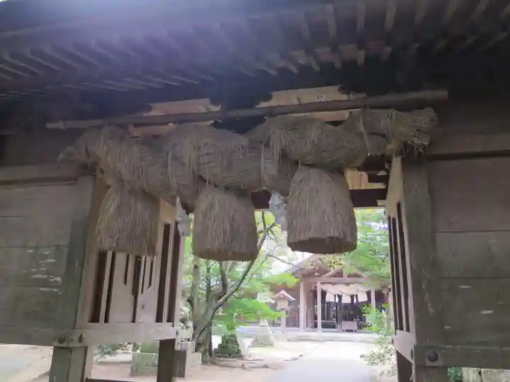 長浜神社の山門・神門