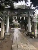 諏方神社の鳥居