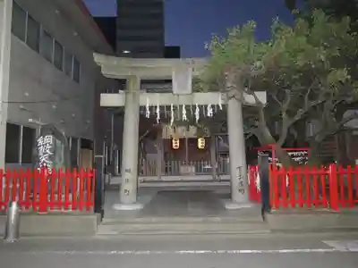 綱敷天満宮の鳥居