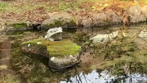 函館八幡宮の像