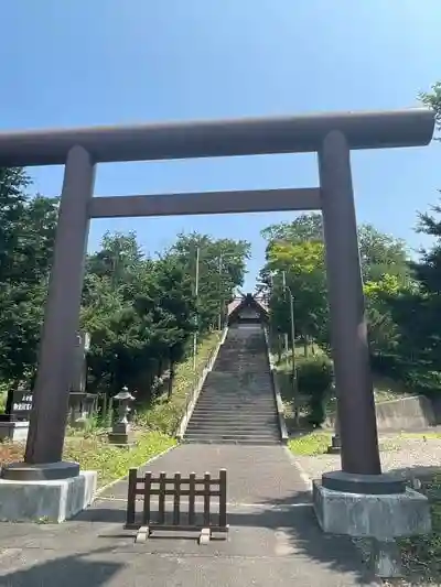 上士幌神社の鳥居