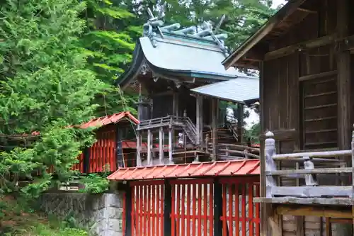 三春大神宮の本殿・本堂