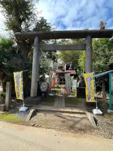 富里香取神社の鳥居