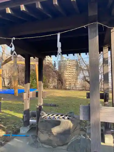 上手稲神社の手水舎