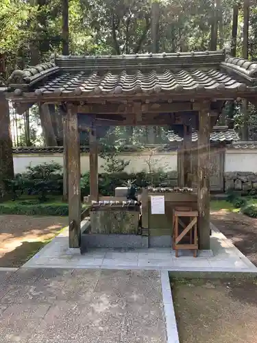 國分寺の手水舎