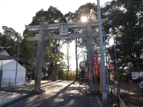 子神社の鳥居