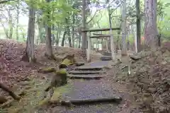 深山巴の宿の鳥居