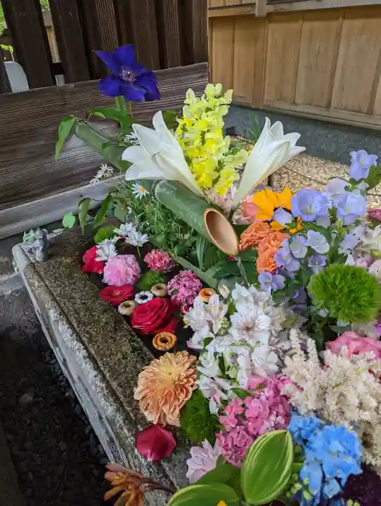 勝林寺の手水舎