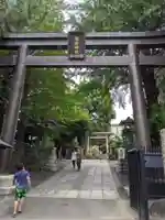 諏訪神社の鳥居