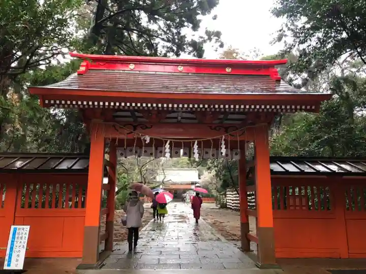 息栖神社の山門・神門