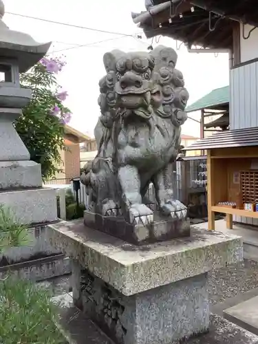 御嶽神社茅萱宮の狛犬