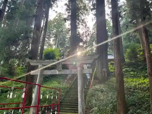 大宮温泉神社の鳥居