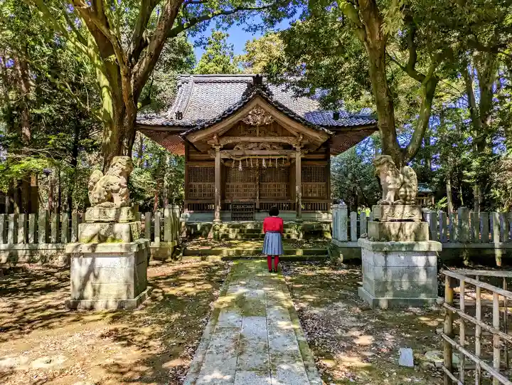 紀倍神社の本殿・本堂