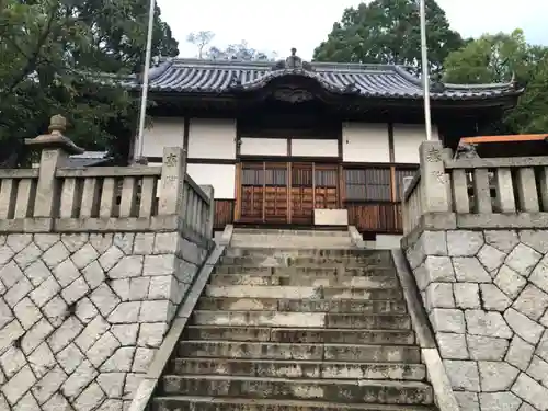 田土浦坐神社の本殿