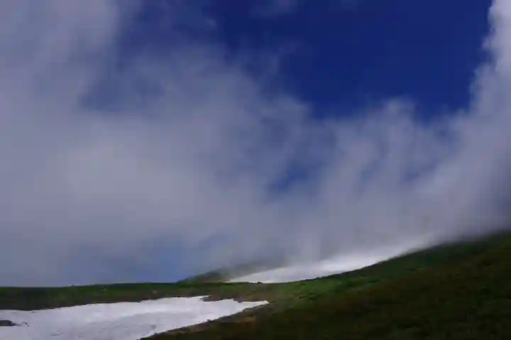 白山比咩神社 奥宮の景色
