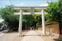 碑文谷八幡宮の鳥居