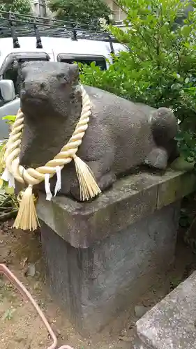 平河天満宮の狛犬