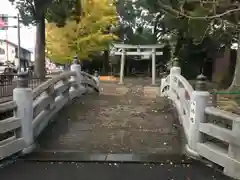 井細田八幡神社の鳥居