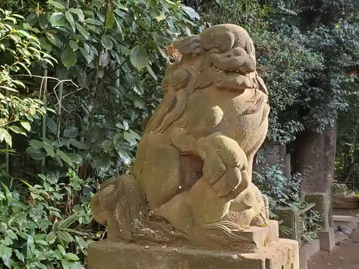 荻窪八幡神社の狛犬