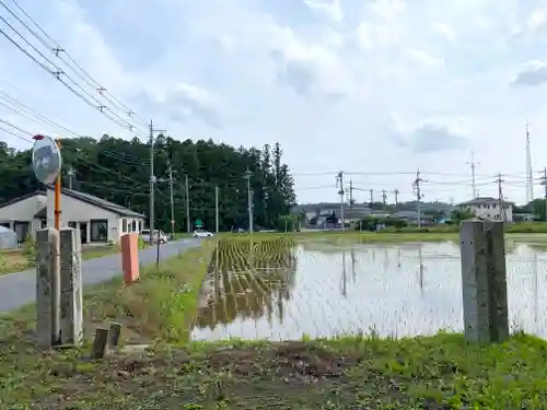 手子后神社の周辺