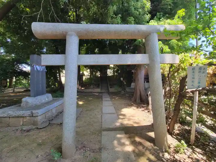 文蔵神明社の鳥居