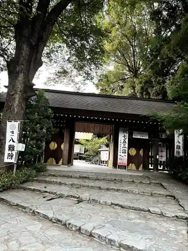 阿佐ヶ谷神明宮の山門・神門