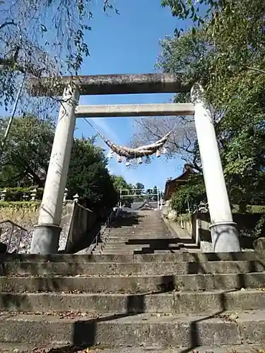 烏帽子山八幡宮の鳥居