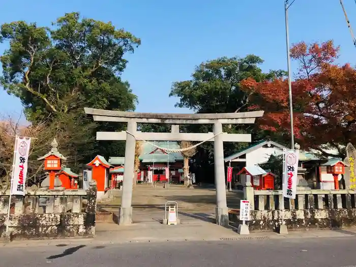 大汝牟遅神社の鳥居