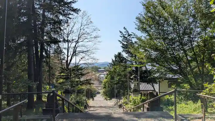 愛別神社の景色