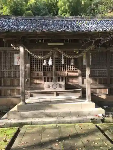 推惠神社の本殿・本堂