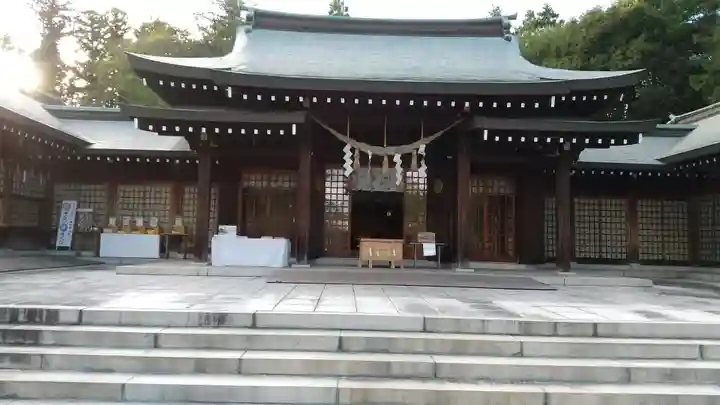 茨城縣護國神社の本殿・本堂