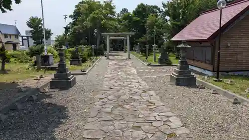 沼田神社の庭園