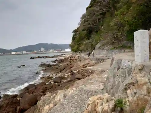 八百富神社の周辺