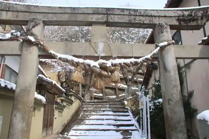 田村大元神社の鳥居