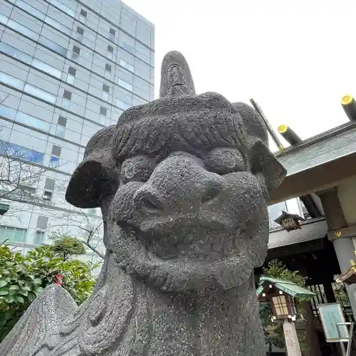 芝大神宮の狛犬