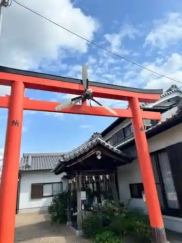 泉州磐船神社の鳥居