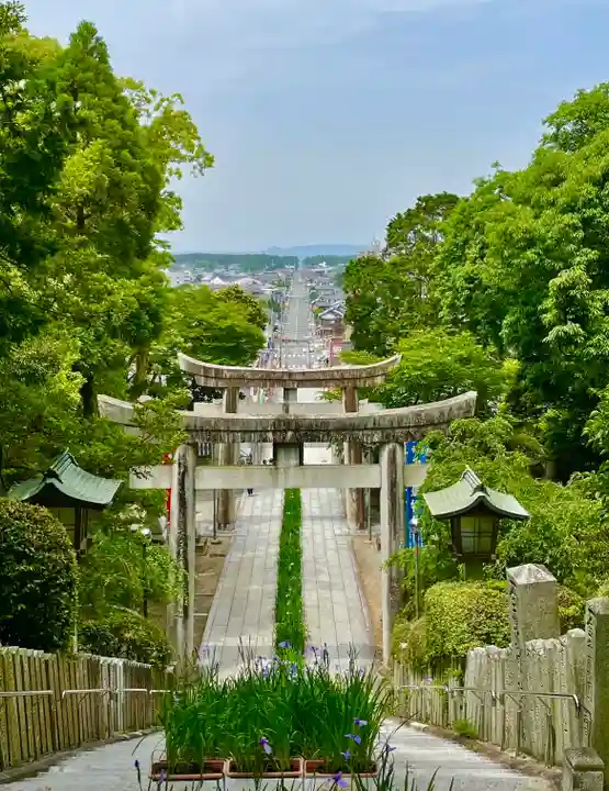 宮地嶽神社の鳥居