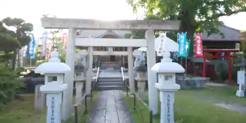 大福田寺の鳥居