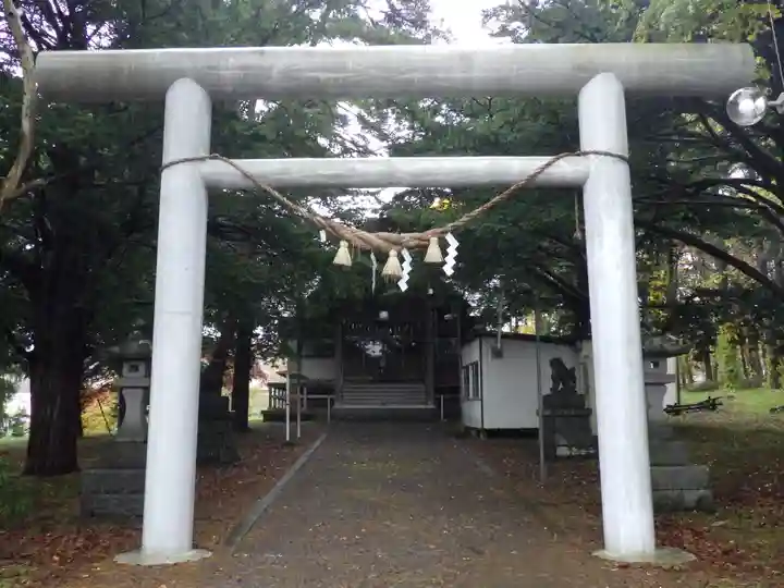 音江神社の鳥居