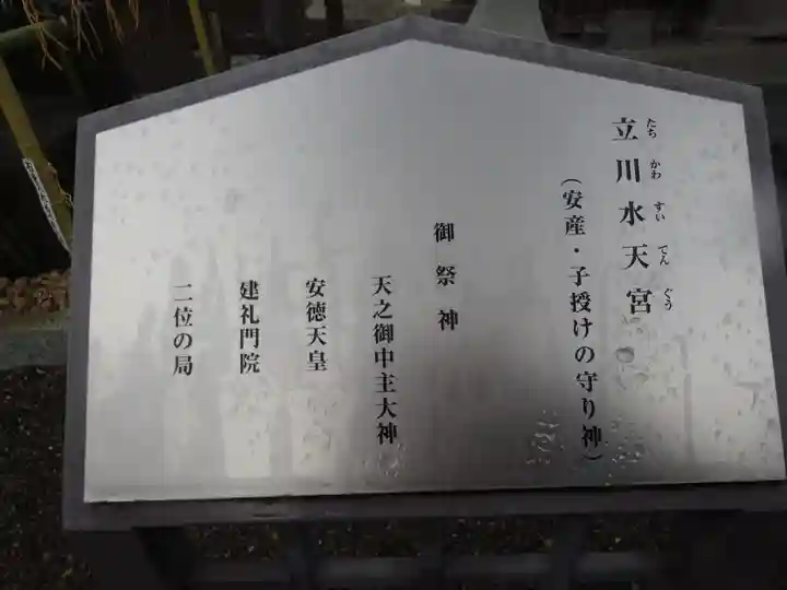 阿豆佐味天神社 立川水天宮のその他建物