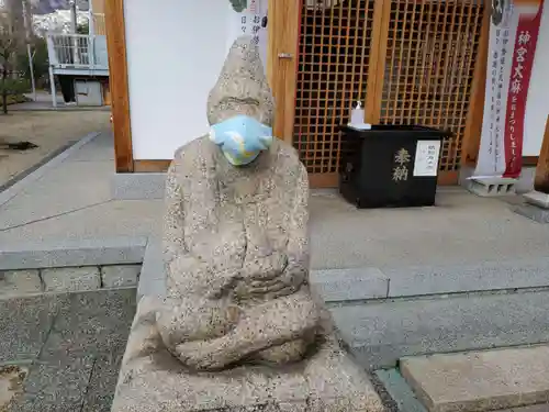 日吉神社の狛犬