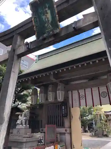 綱敷天神社の鳥居