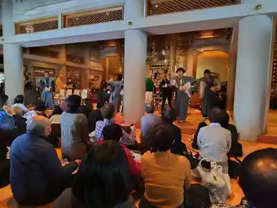 眞久寺のお祭り