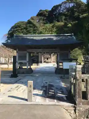 多久神社の山門・神門