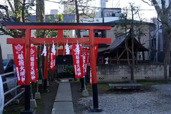 蛇窪神社の鳥居